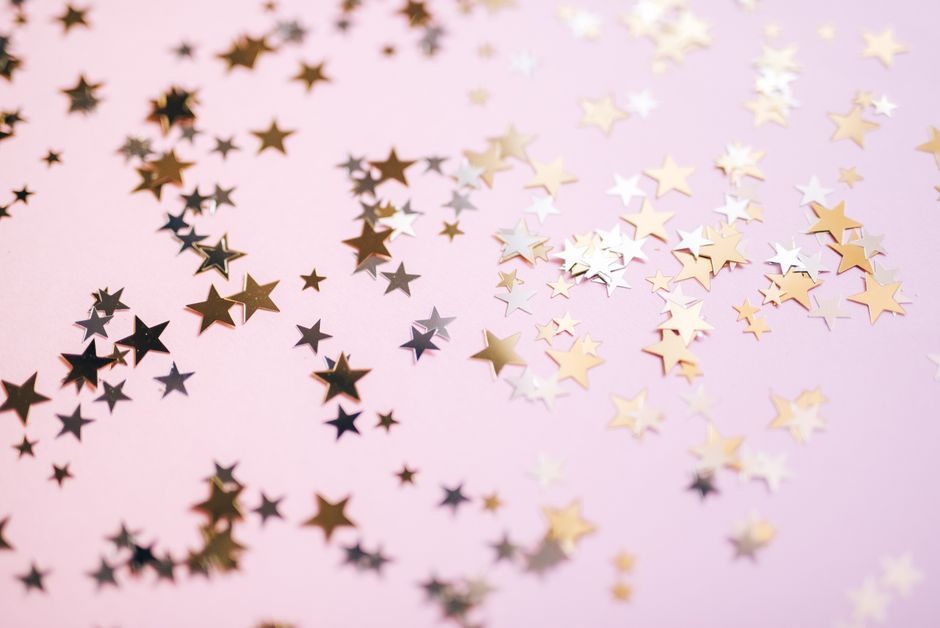 3D Silver Star Nail Charms