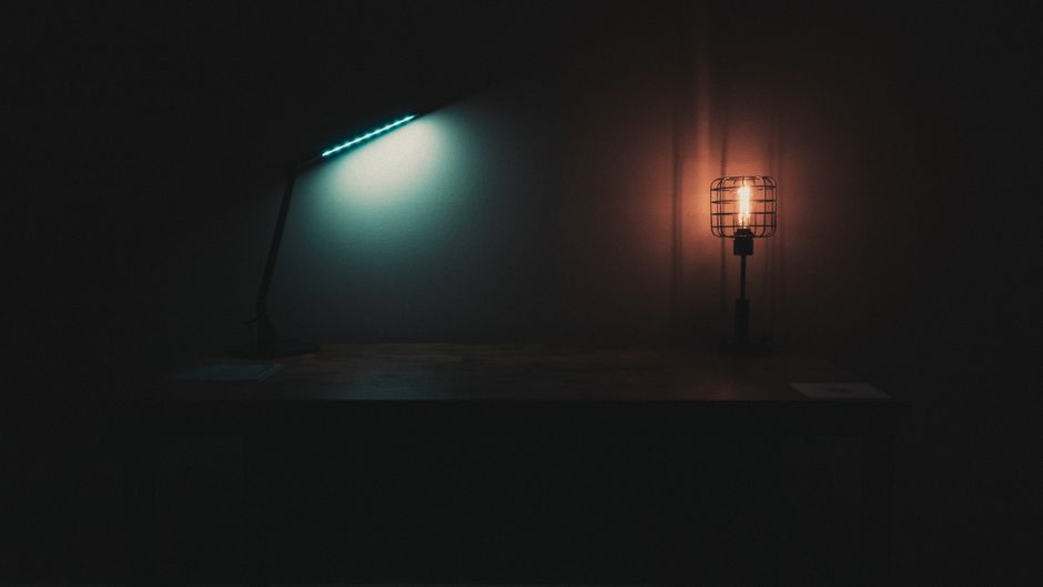 Adjustable LED Desk Lamp with Warm Light