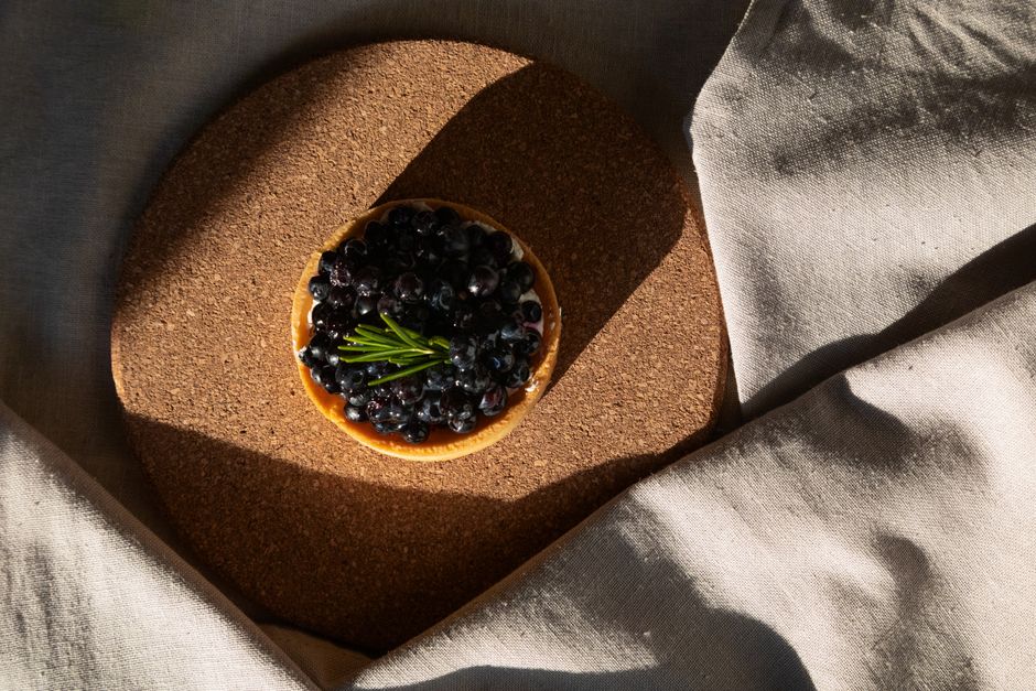 Blueberry Pie Inspired Still Life