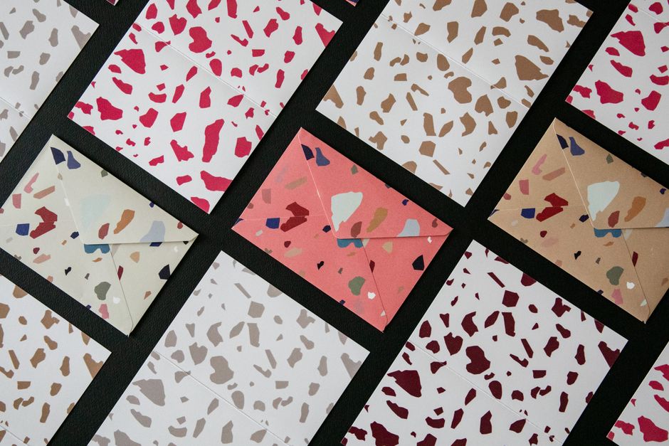 Bold Geometric Pattern Card