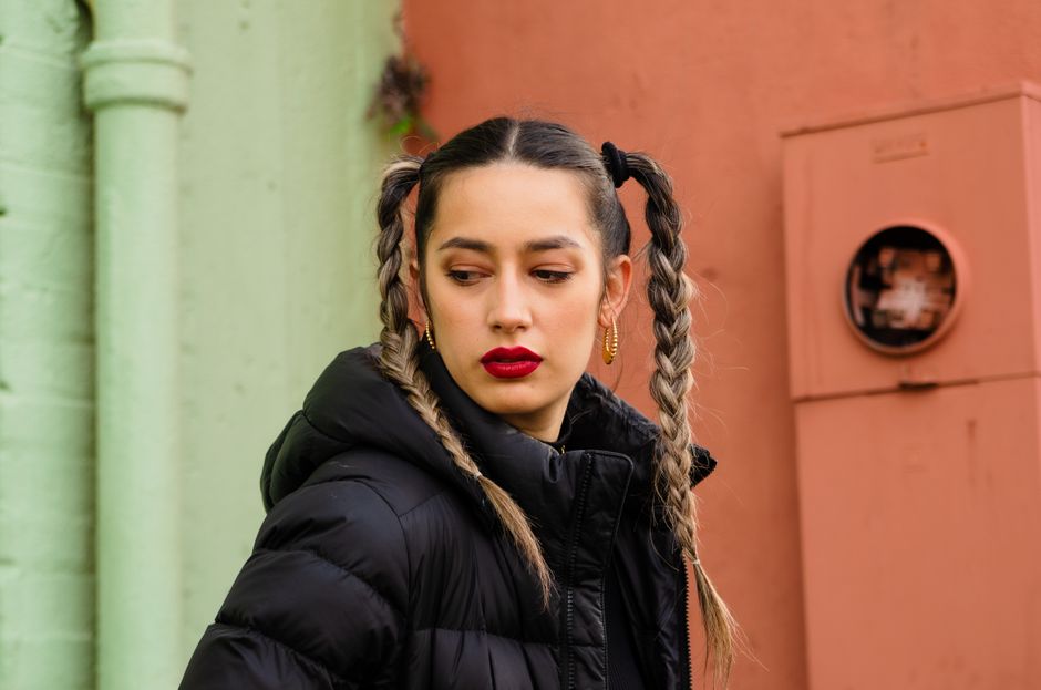 Bubble Braids Pigtails & Mini Rubber Bands