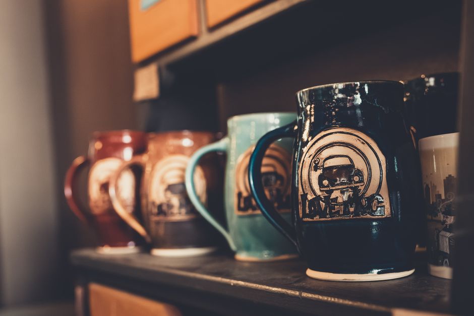 Ceramic Insulated Travel Mug with Lid