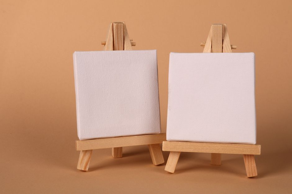 Chalkboard Paint Mini Canvas Set