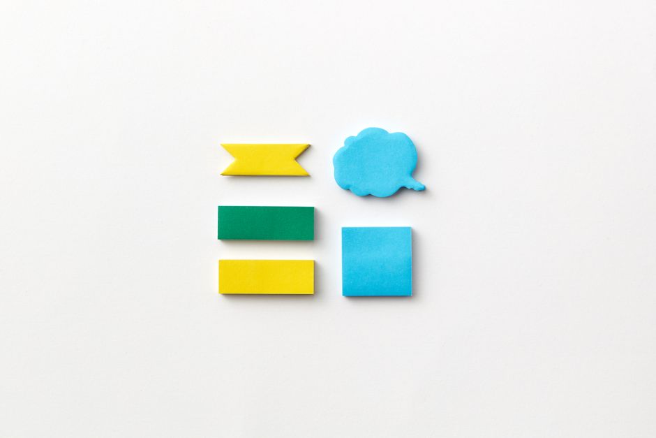 Colorful Sticky Note Set