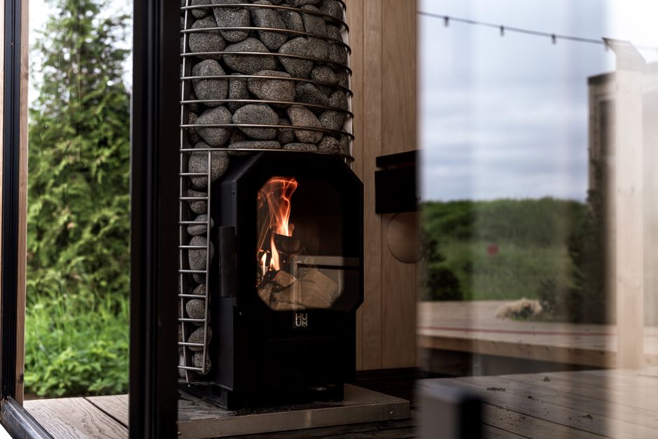 Compact Electric Fireplace Heater