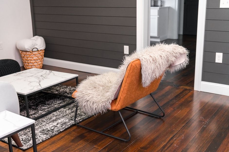 Cozy Faux Fur Chair Cushion