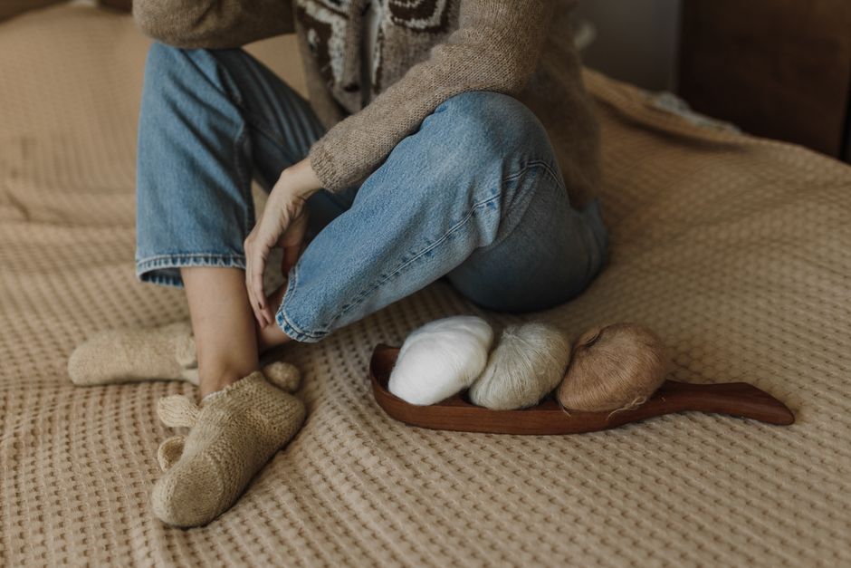 Cozy Knit Slippers