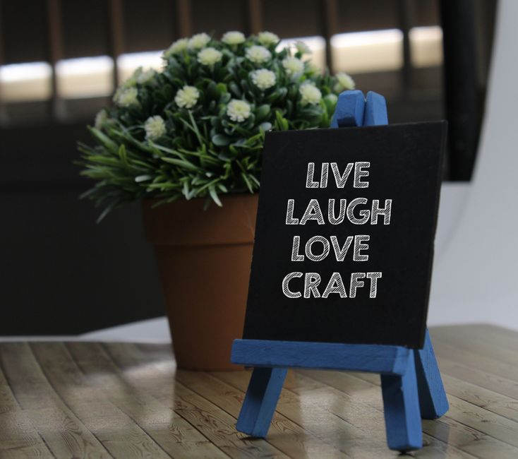 DIY Mini Chalkboard Notepad Set