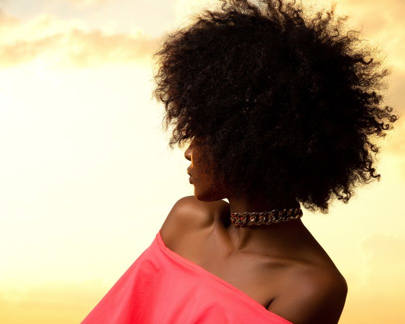 Drawstring Kinky Curly Ponytail