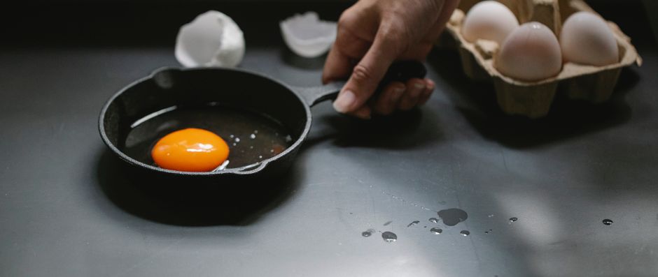 Enameled Cast Iron Skillet