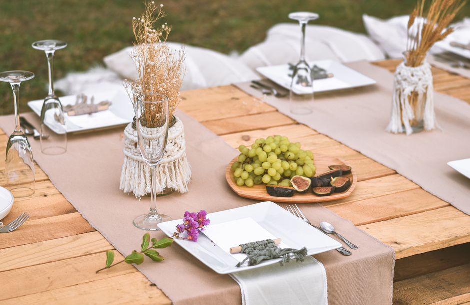 Extra-Long Macrame Table Runner