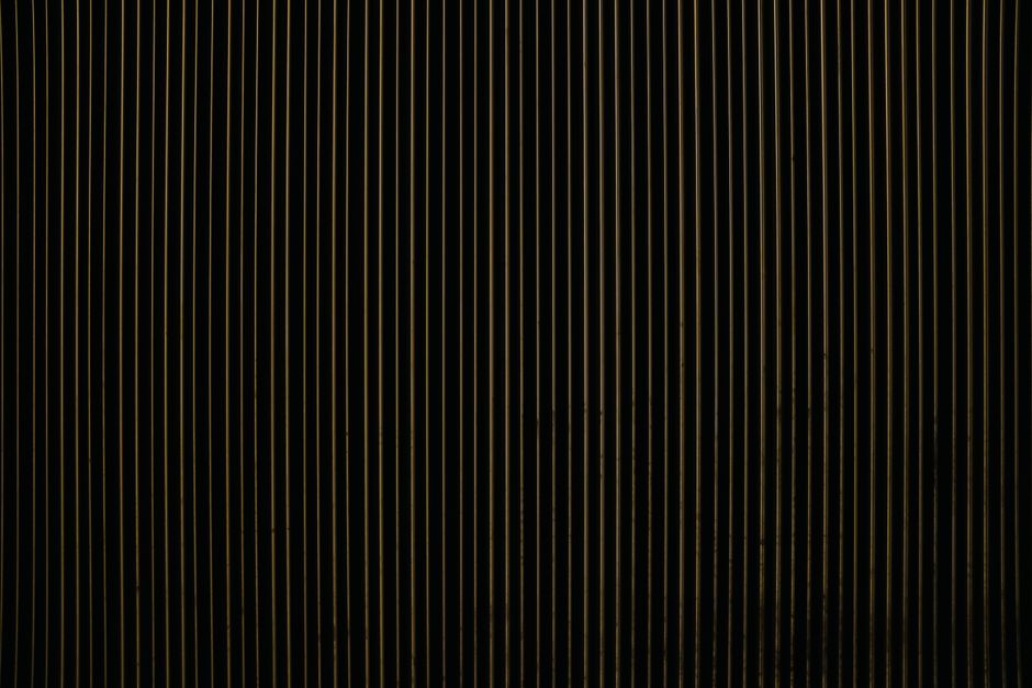Floral Black and Gold Art Nouveau Wallpaper