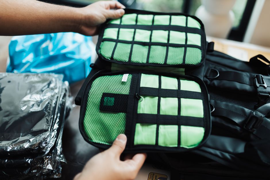 Foldable Backpack Storage Cubes