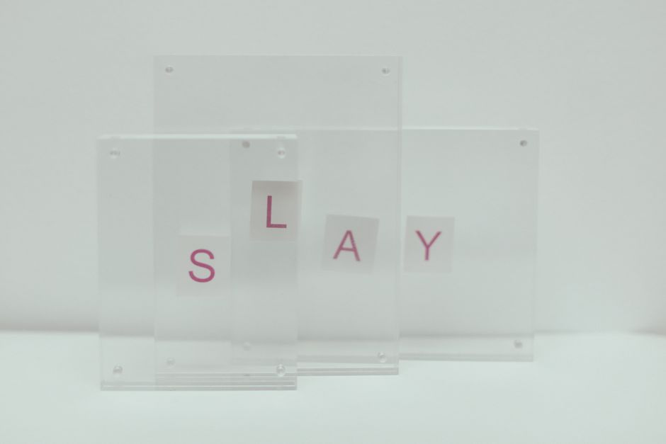 Freestanding Acrylic Photo Block