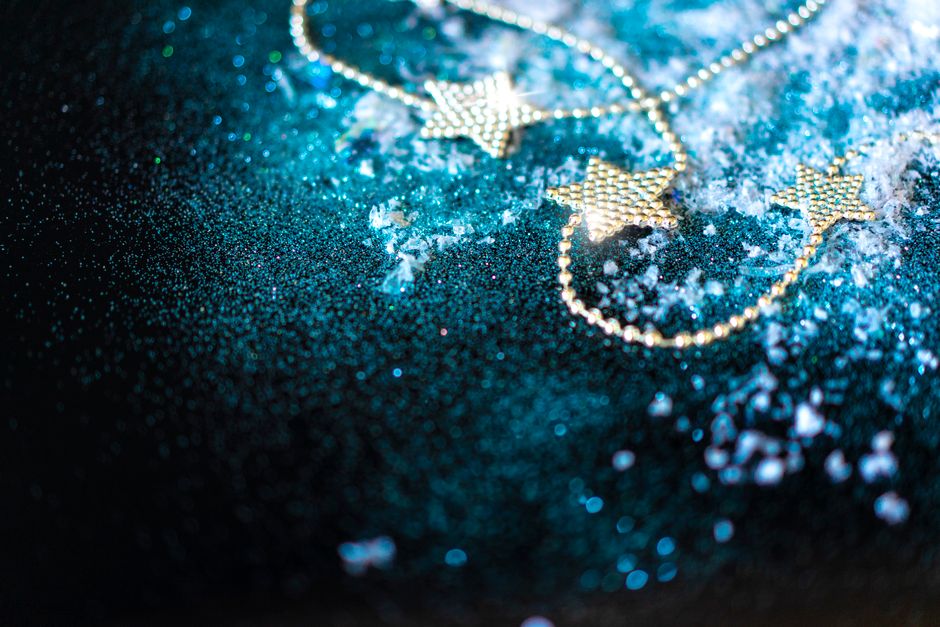 Glitter Cardstock Firecracker Garland