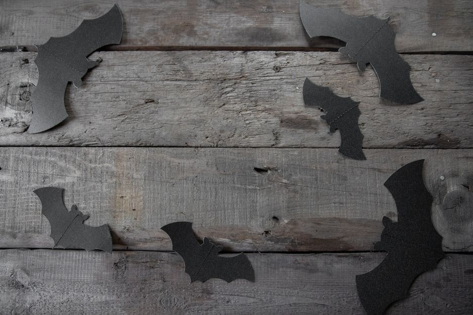 Glow-in-the-Dark Bat Wall Decals