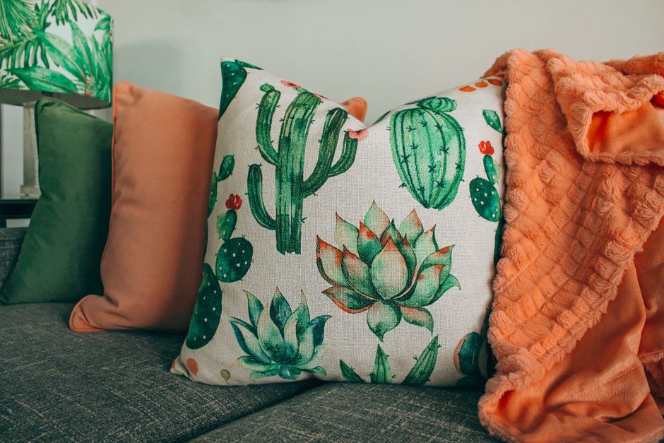 Halloween-Themed Decorative Throw Pillows