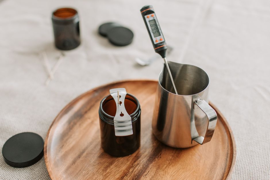 Hand-Poured Soy Wax Candle Making Set