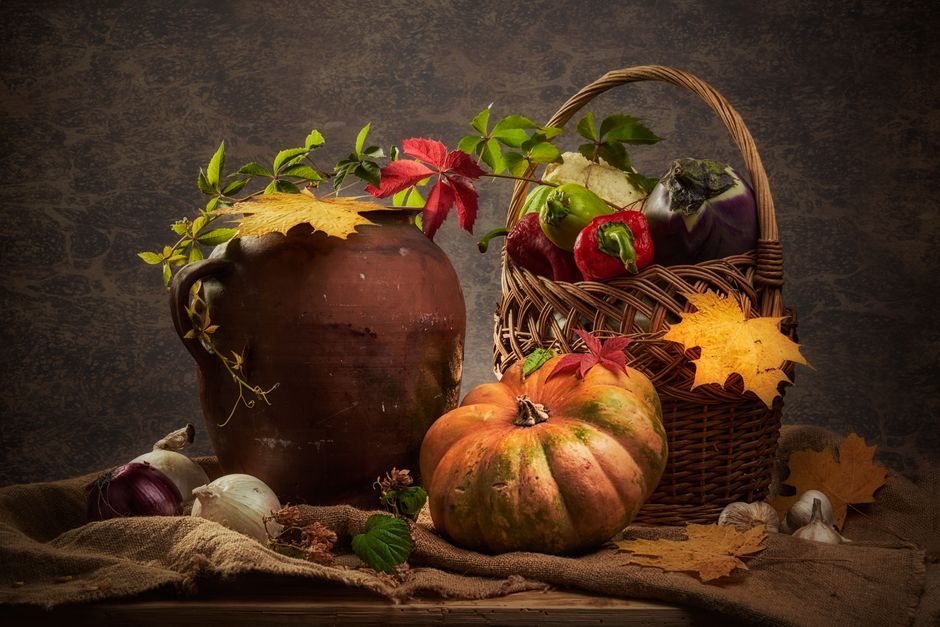 Handmade Clay Pumpkin Vase Kit