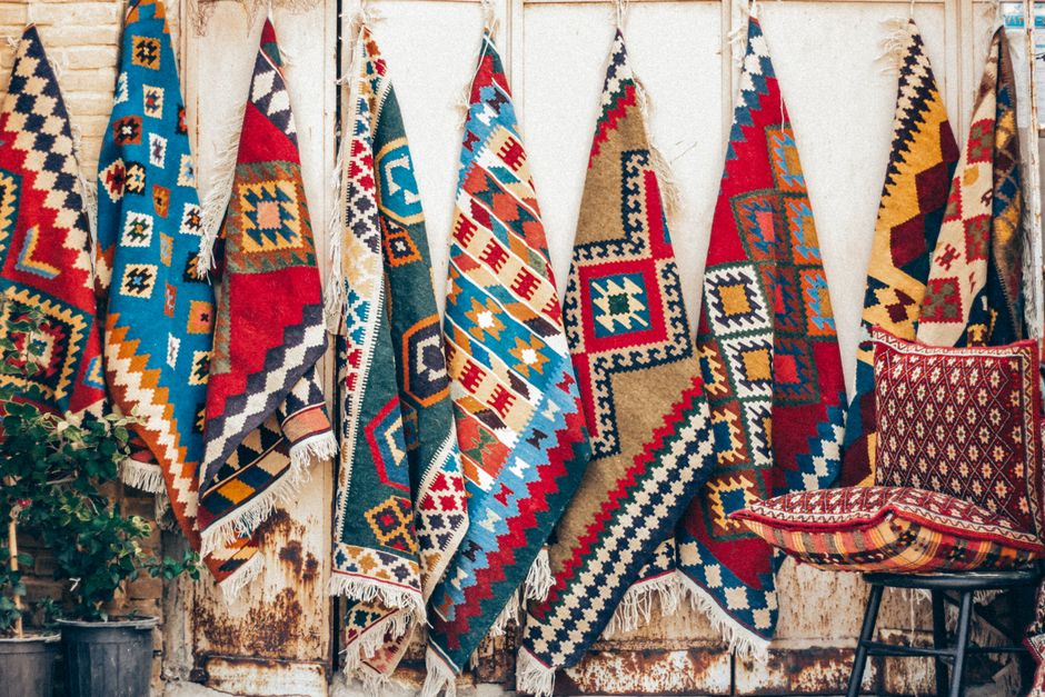 Handwoven Wool Area Rug