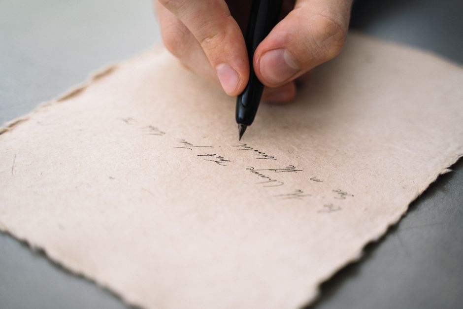 Handwritten Letter Paper Squish