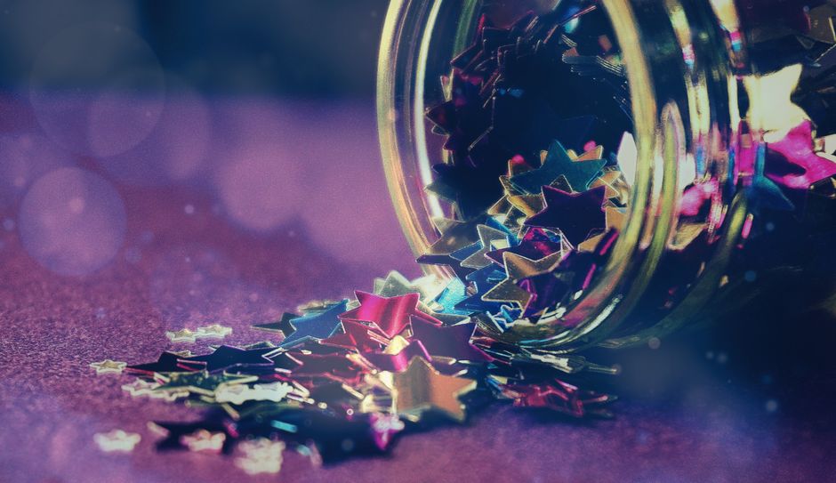 Holographic Star and Firework Glitter