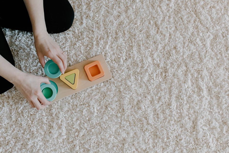 Interactive Felt American Flag Puzzle