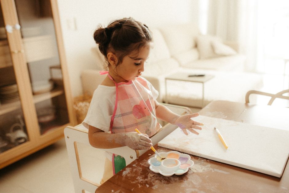 Kids' Aprons for Painting