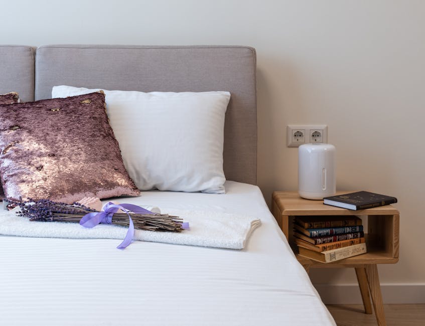Lavender and Light Gray