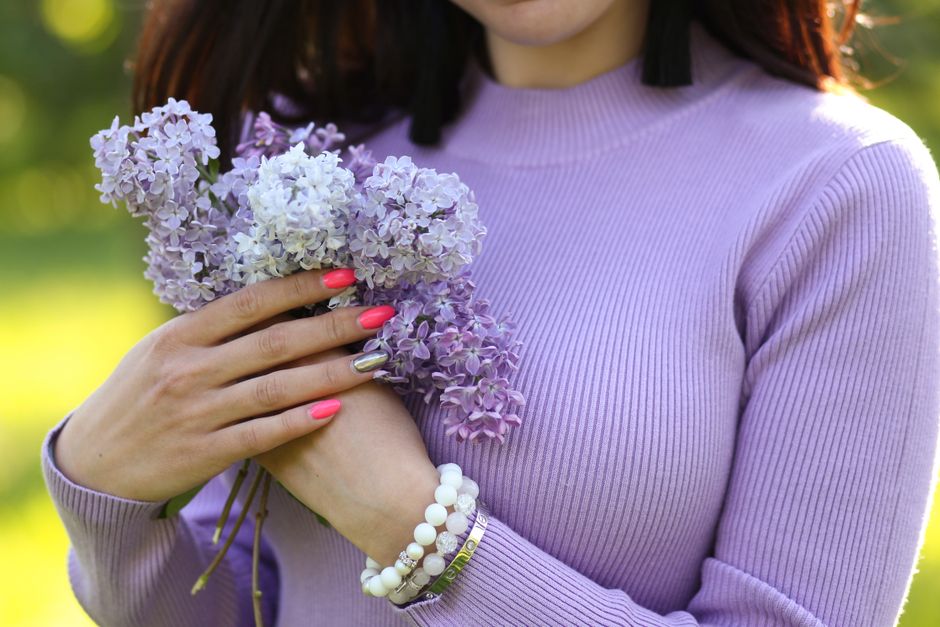 Lavender Ice Chrome Powder