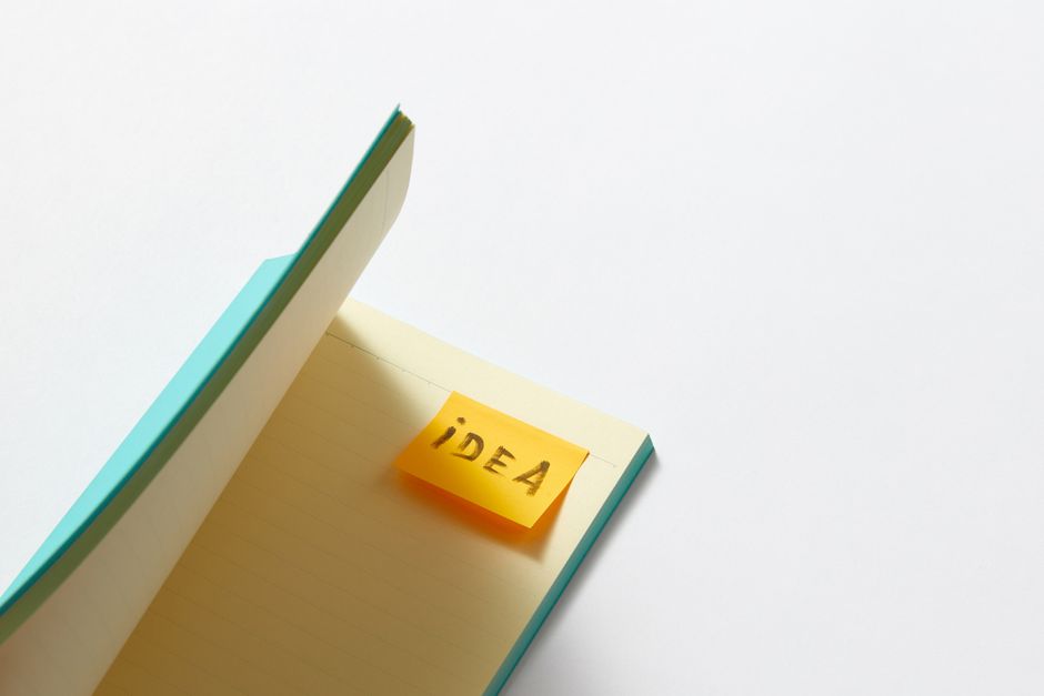 Library Card Inspired Sticky Note Set