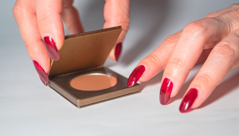 Matte Burgundy with Gold Foil