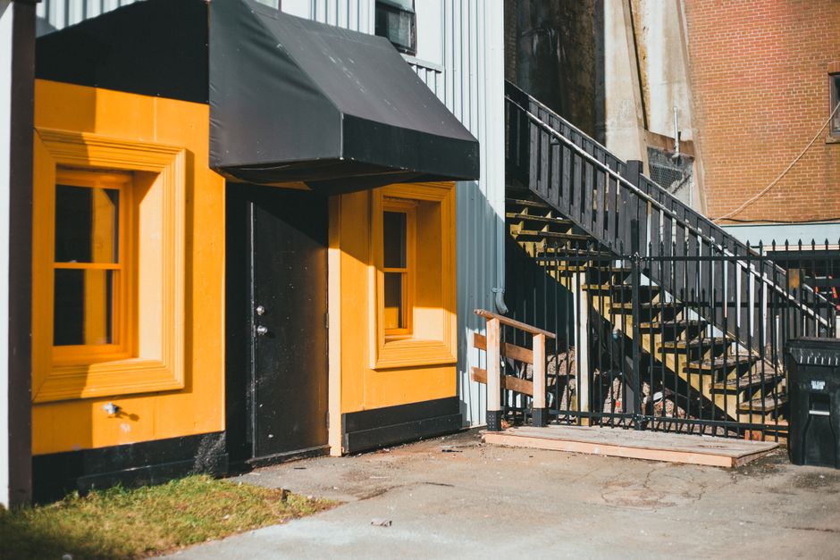 Metal Curved Awning