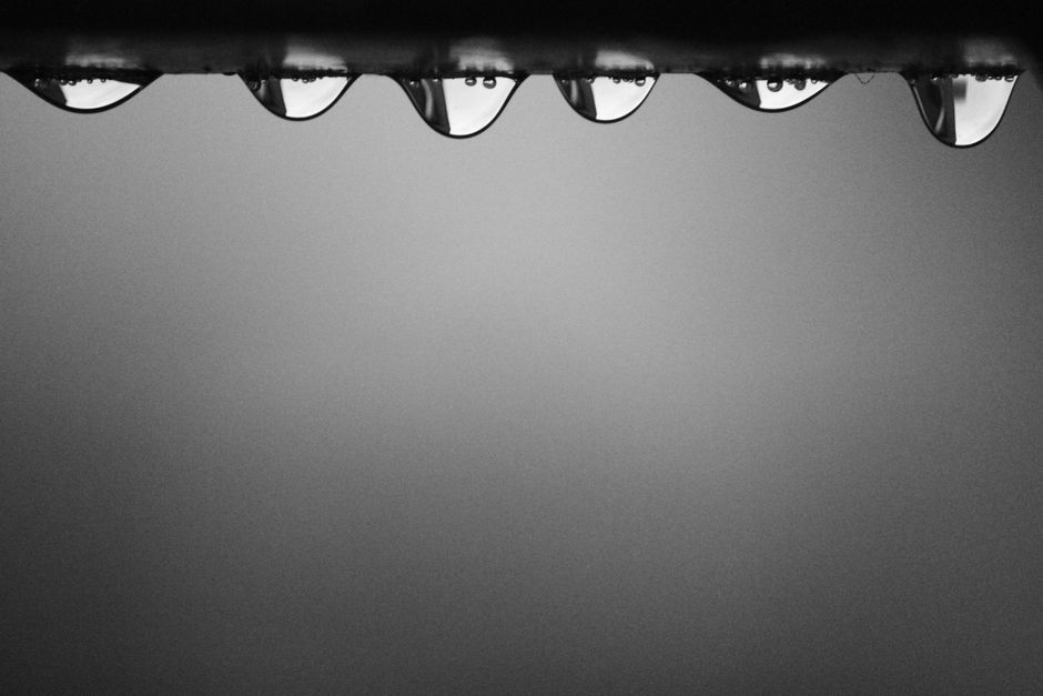 Minimalist Monochrome Painted Banner