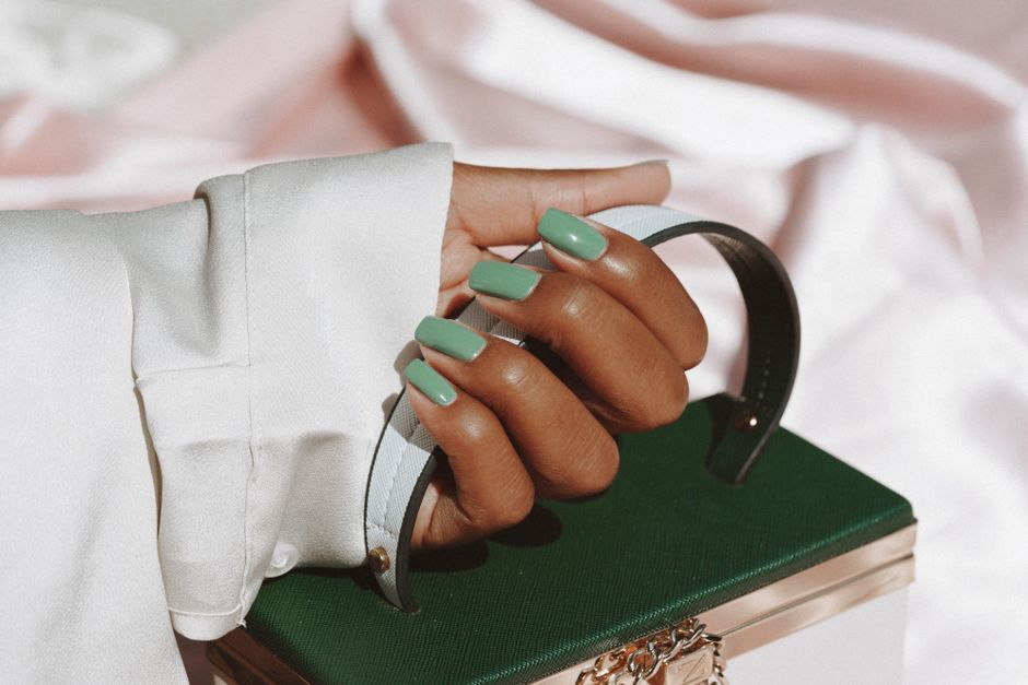 Mint Green Chrome Polish Set