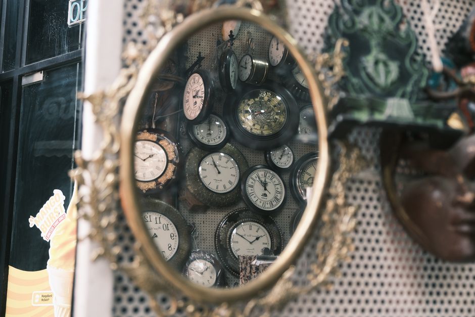 Mirrored Accent Wall Clock