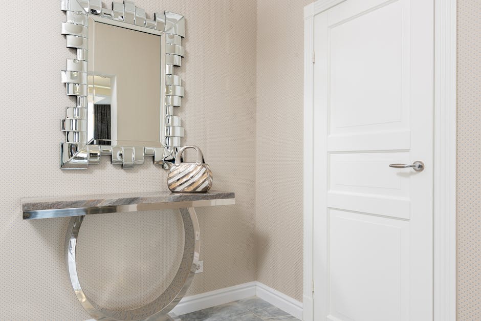 Mirrored Console Table