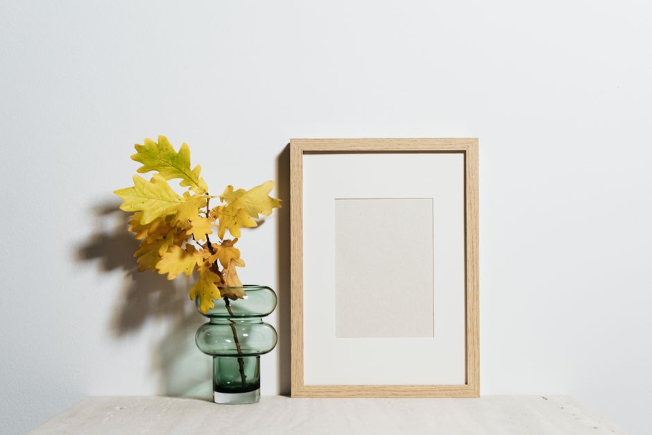 Natural Oak Floating Frames