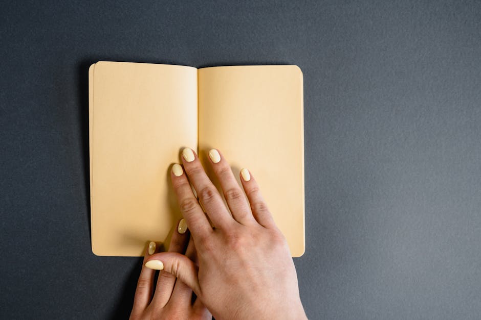 Notebook Paper Nails