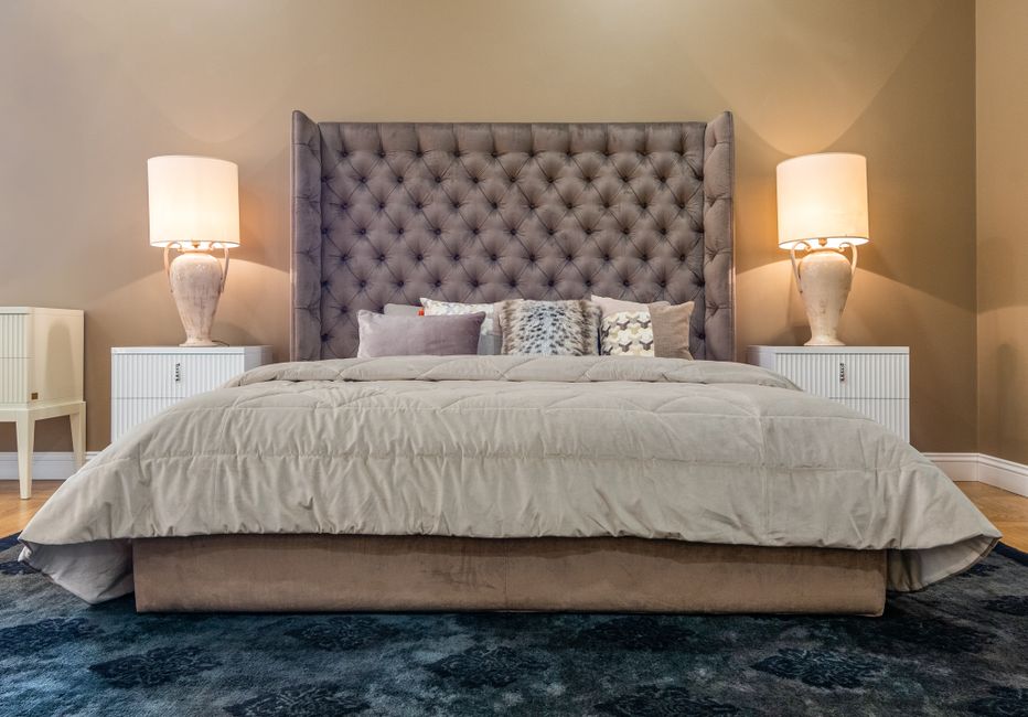 Novogratz Her Majesty Upholstered Platform Bed