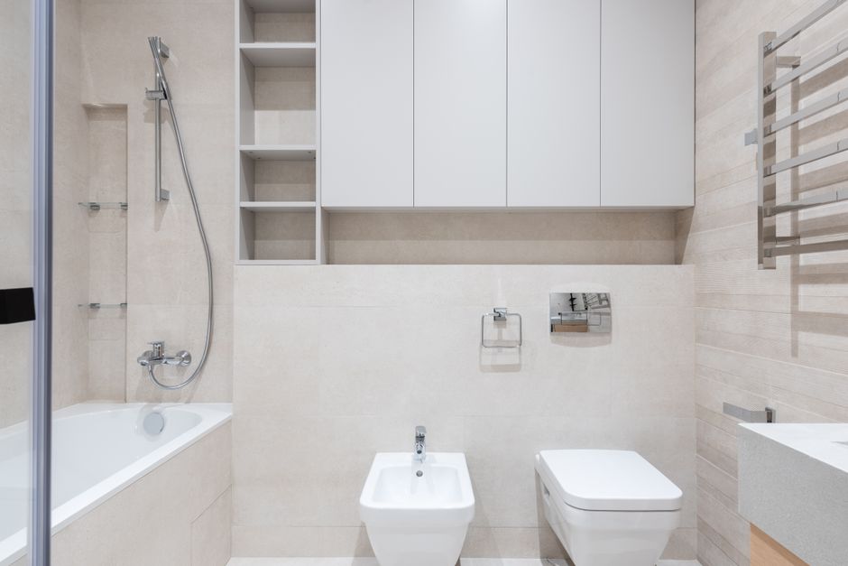 Over-the-Toilet Space Saver Shelves