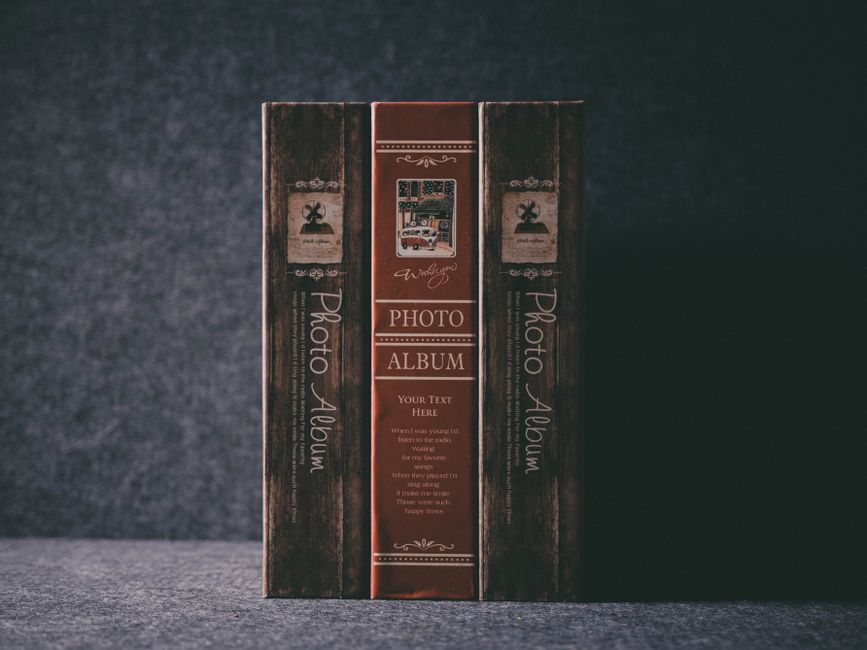 Personalized Leather Bound Photo Album