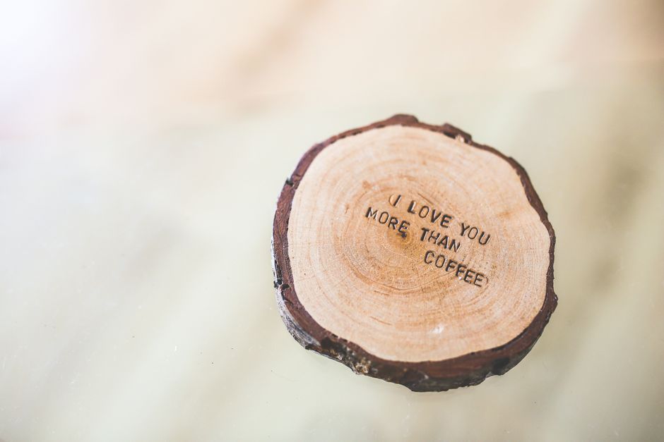 Personalized Wooden Coasters Kit