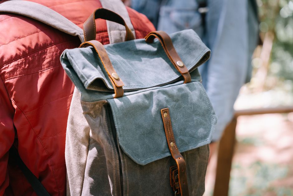 Plain Canvas Backpacks