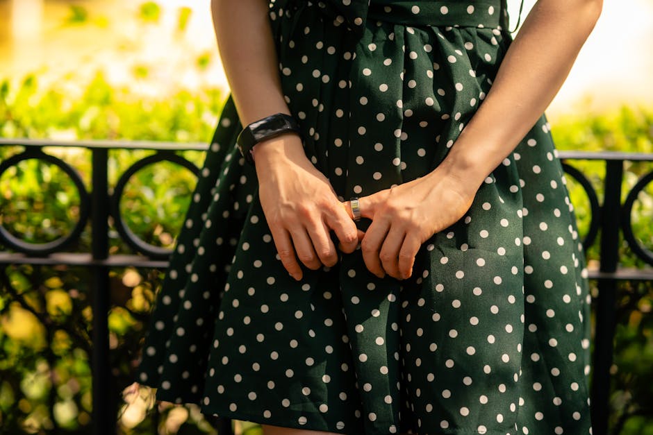 Polka Dot Wrap Dress