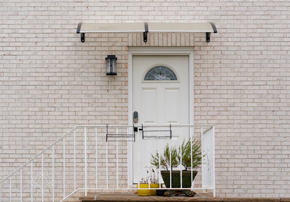 Polycarbonate Door Awning