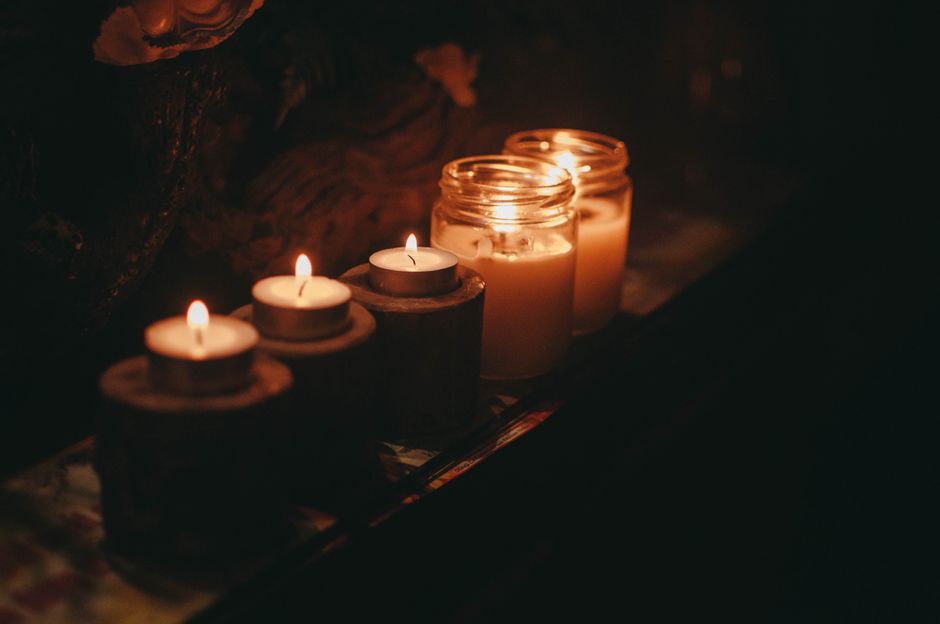 Primitive Style Mason Jar Candle Holders