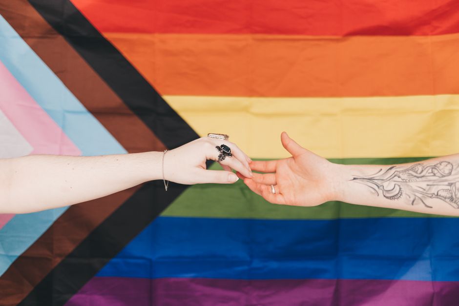 Progress Pride Flag Nail Wraps
