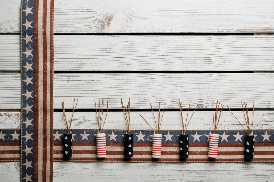 Red, White, and Blue Baker's Twine