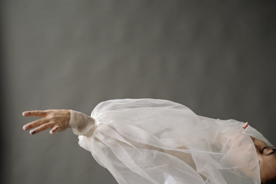 Ruched Organza Headband